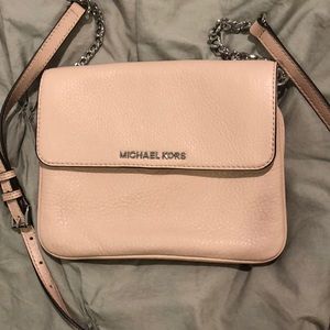 Michael Kors pink crossbody bag
